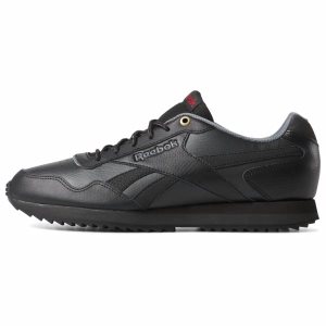 Adidasy Męskie Reebok Royal Glide RPL Czarne/Jasny Czerwone PL 65NETQH